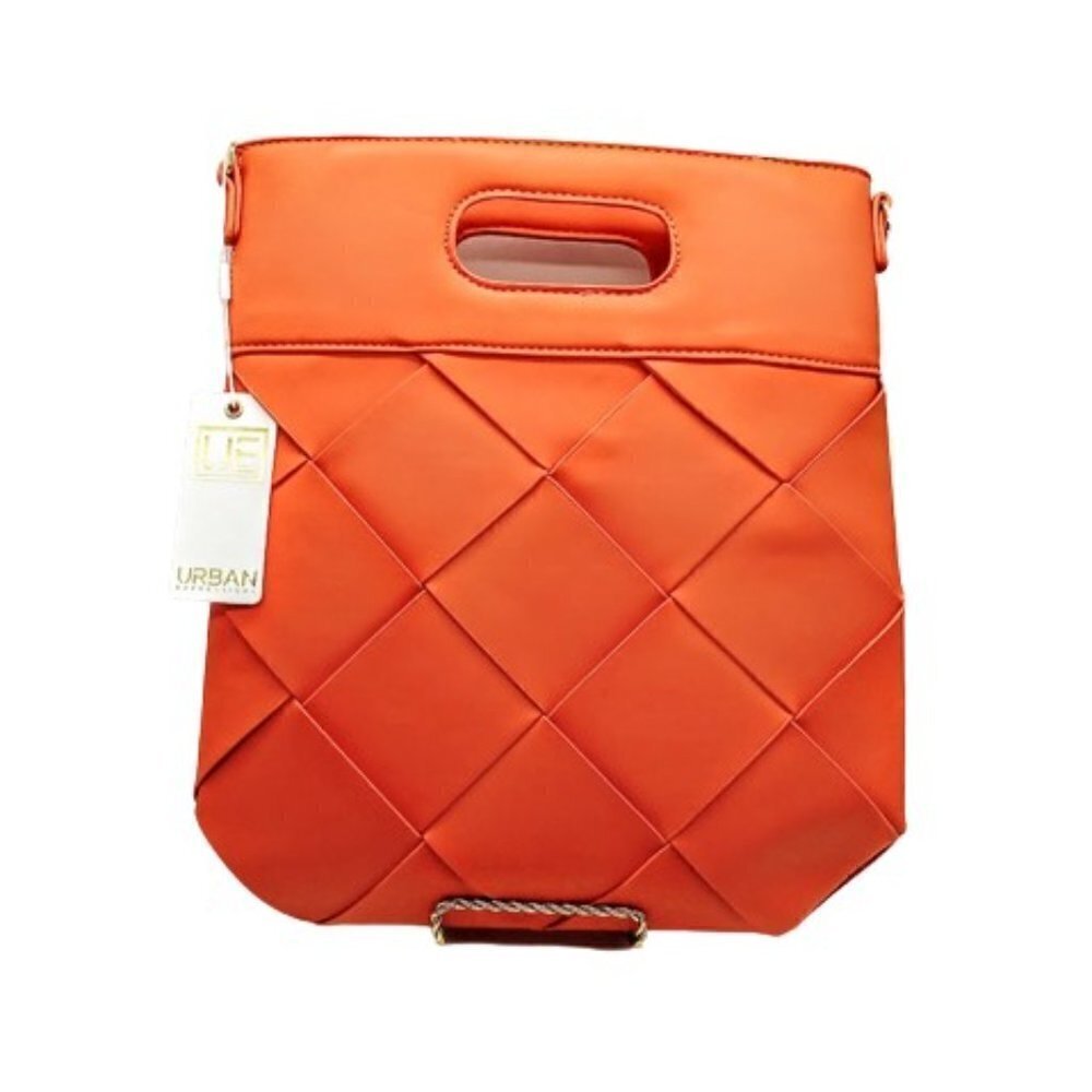 Urban Expressions Rosie Orange Crossbody Bag NWT - Picture 3 of 5